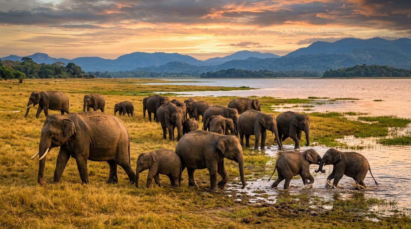 The Great Elephant Gathering at Minneriya: Best Months, Jeeps & Photography Tips (2026)